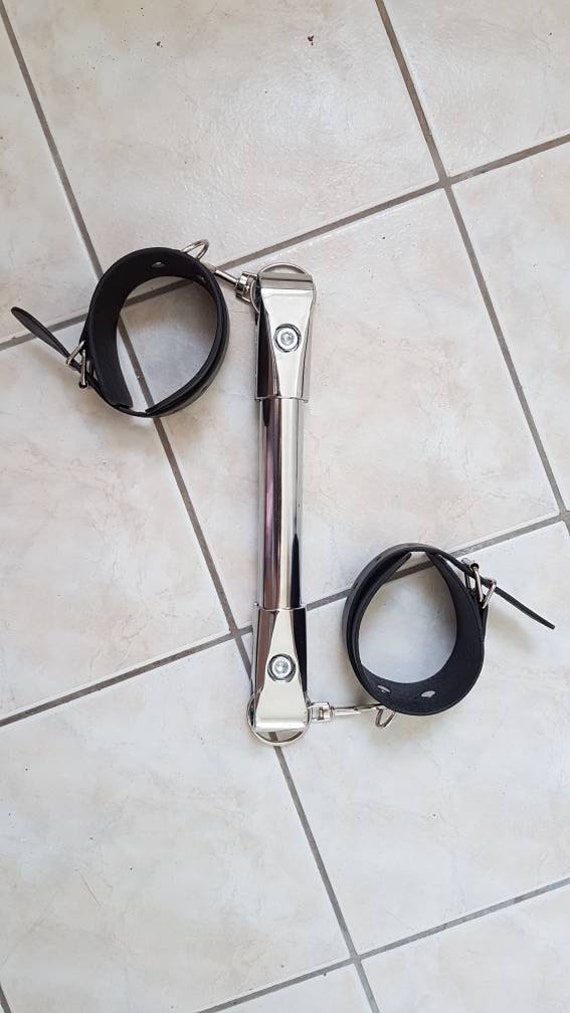 Mini barra separadora de piernas, equipo de bondage BDSM, esposas de  sujeción fetiche -  España