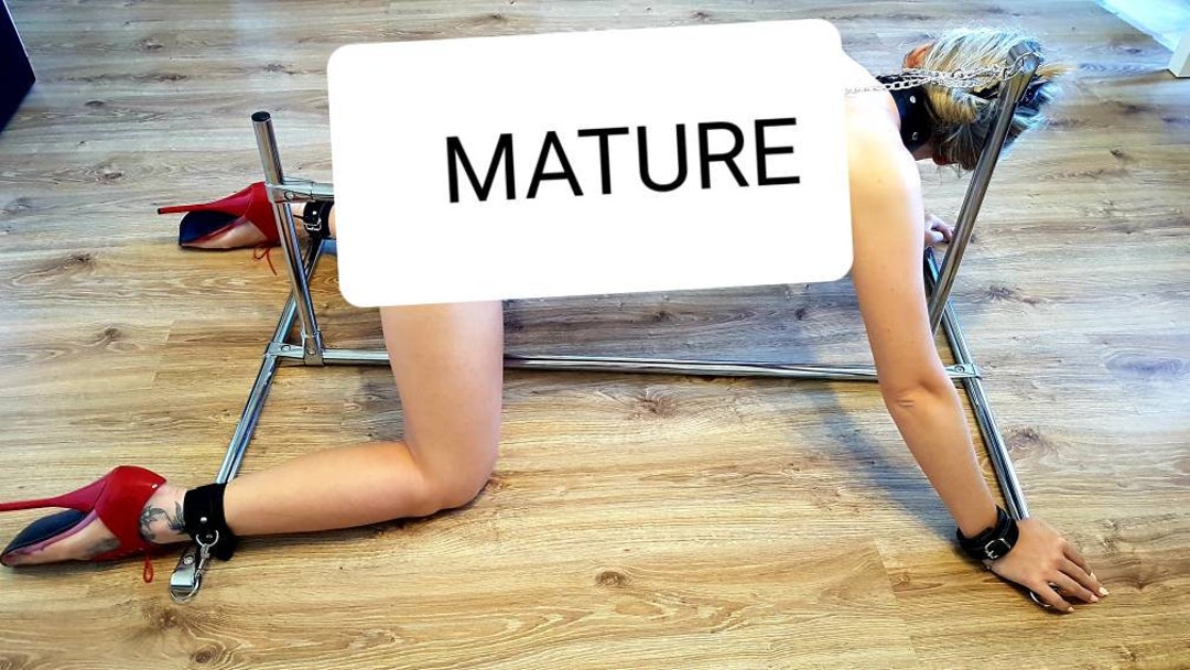 Restraints Spreader Bar Legs and Hands With Dildo and Anal Etsy Denmark