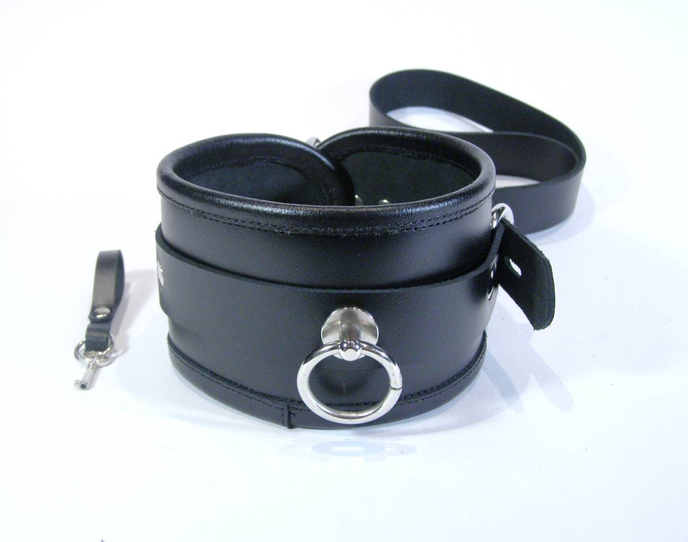 Premium model Wide neck Choke collar fetish Choking bondage Etsy