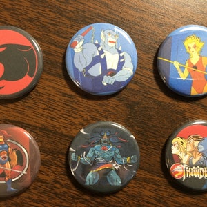 Thunder Cats magnets or pin back buttons