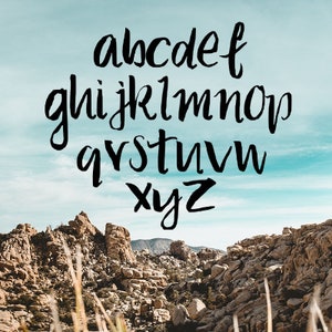 Hand Written Font