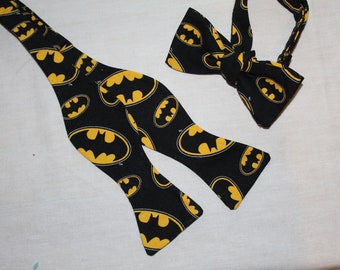 Bat Superhero Bow Tie