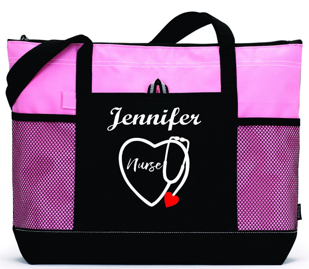 Personalized Custom Tote Bag Purse Nurse Rn Cna Lpn Doctor Physical