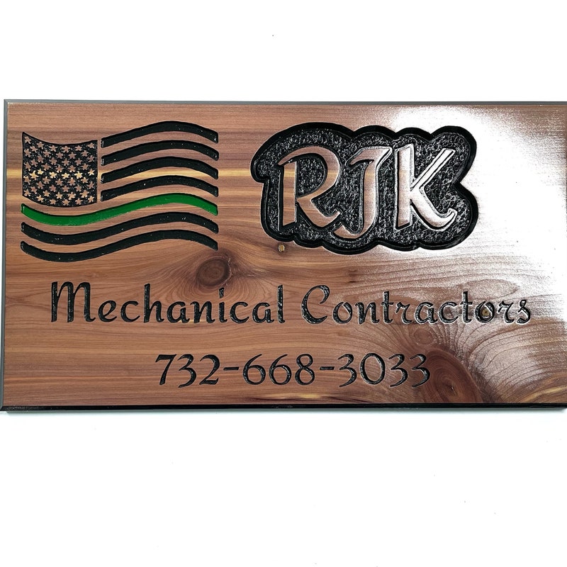 Tree Log Routered Sign Wood Routered Signs - Etsy