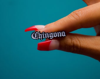 Chingona Pin | Bad Ass pin | Pin collector | Latina Power | Chincana |