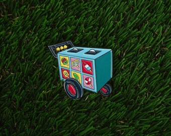 Paletero Cart Pin | Support Street Vendors | Ice Cream Cart Pin | Popsicles |