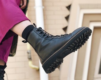 Camper Brutus lace-up boots - Neutrals
