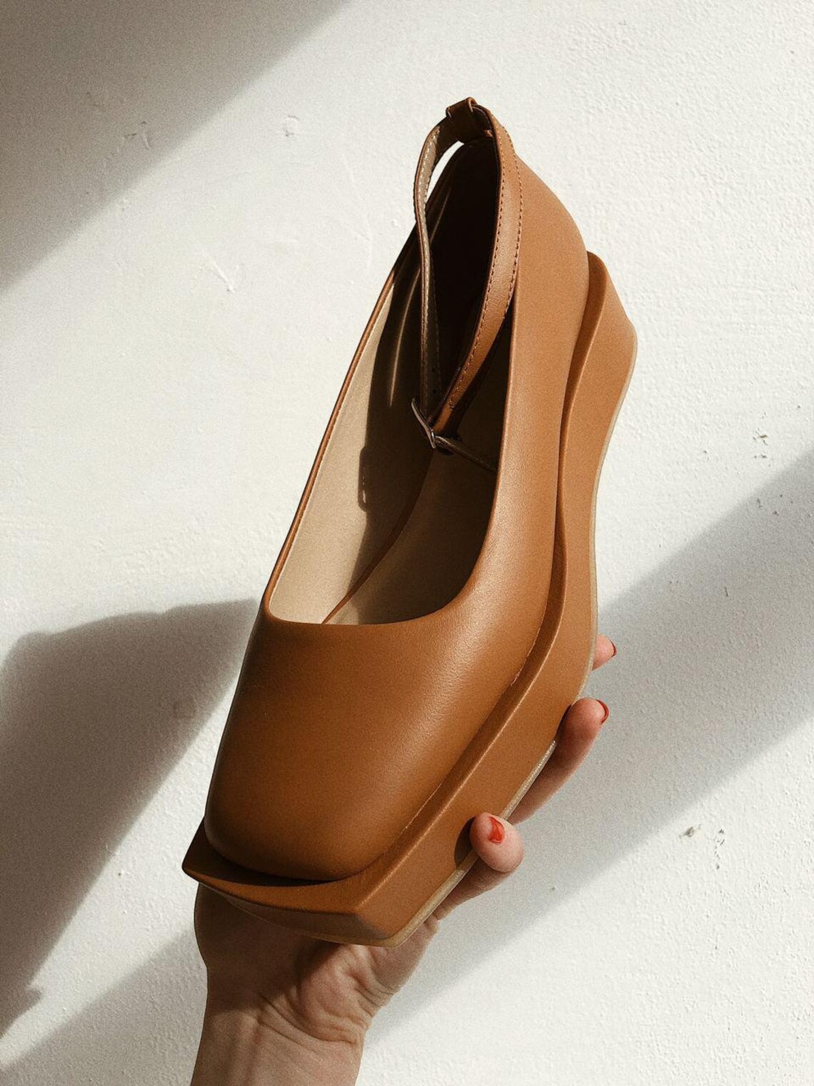 Beige leather sandals Women's Mary Janes shoes Shoes Etsy