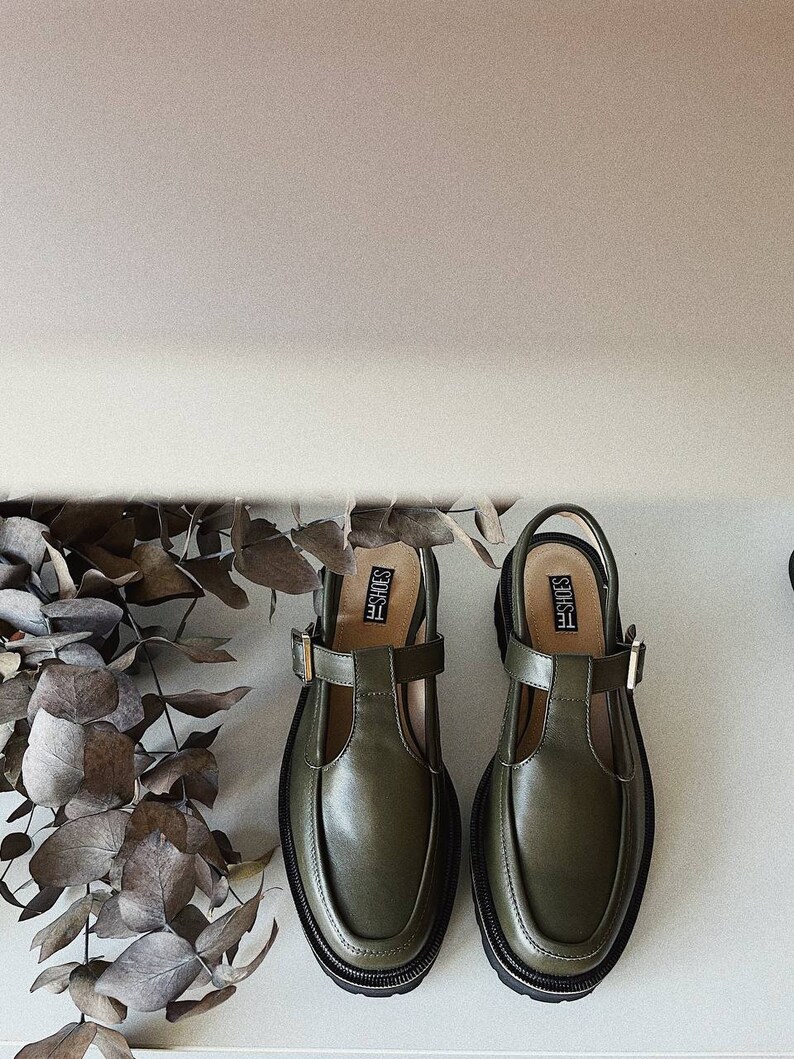 Green Leather Sandals Womens Sandals Fisherman Sandals Etsy