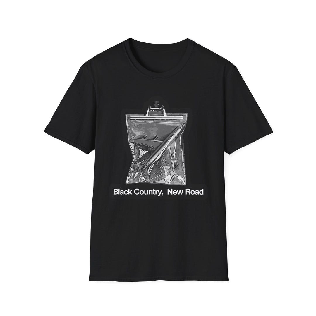 caroline black country new road Tシャツ バンド