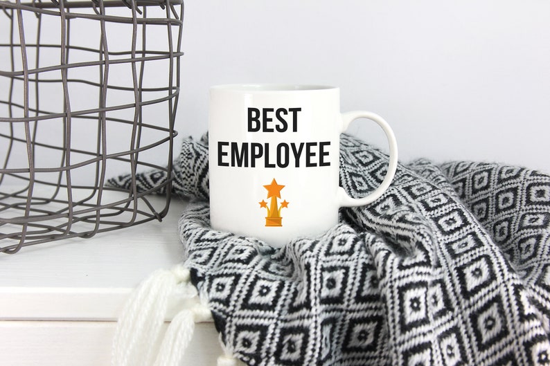Best Employee Mug Cool Office Gifts Employee Gift Ideas Gift Etsy