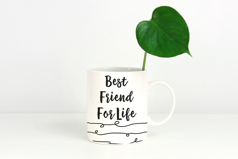 Best Friend For Life Cute Best Friend Mug Bff Couple Mug Etsy
