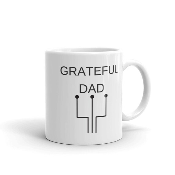 grateful dad mug