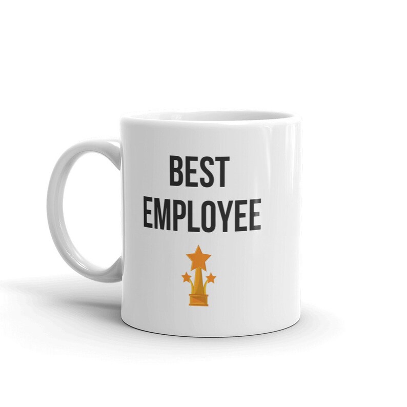Best Employee Mug Cool Office Gifts Employee Gift Ideas Gift Etsy