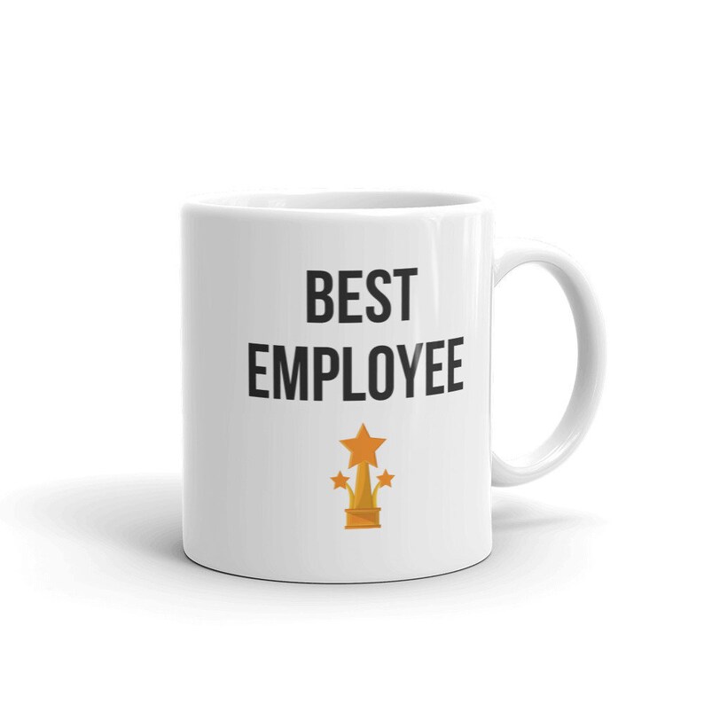 Best Employee Mug Cool Office Gifts Employee Gift Ideas Gift Etsy