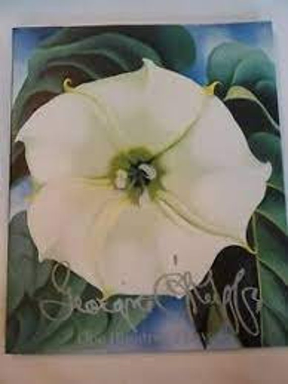 Georgia O'Keeffe: Libro de cien flores sin abrir en una - Etsy México Georgia O'Keeffe: Libro de cien flores sin abrir en una - Etsy México
