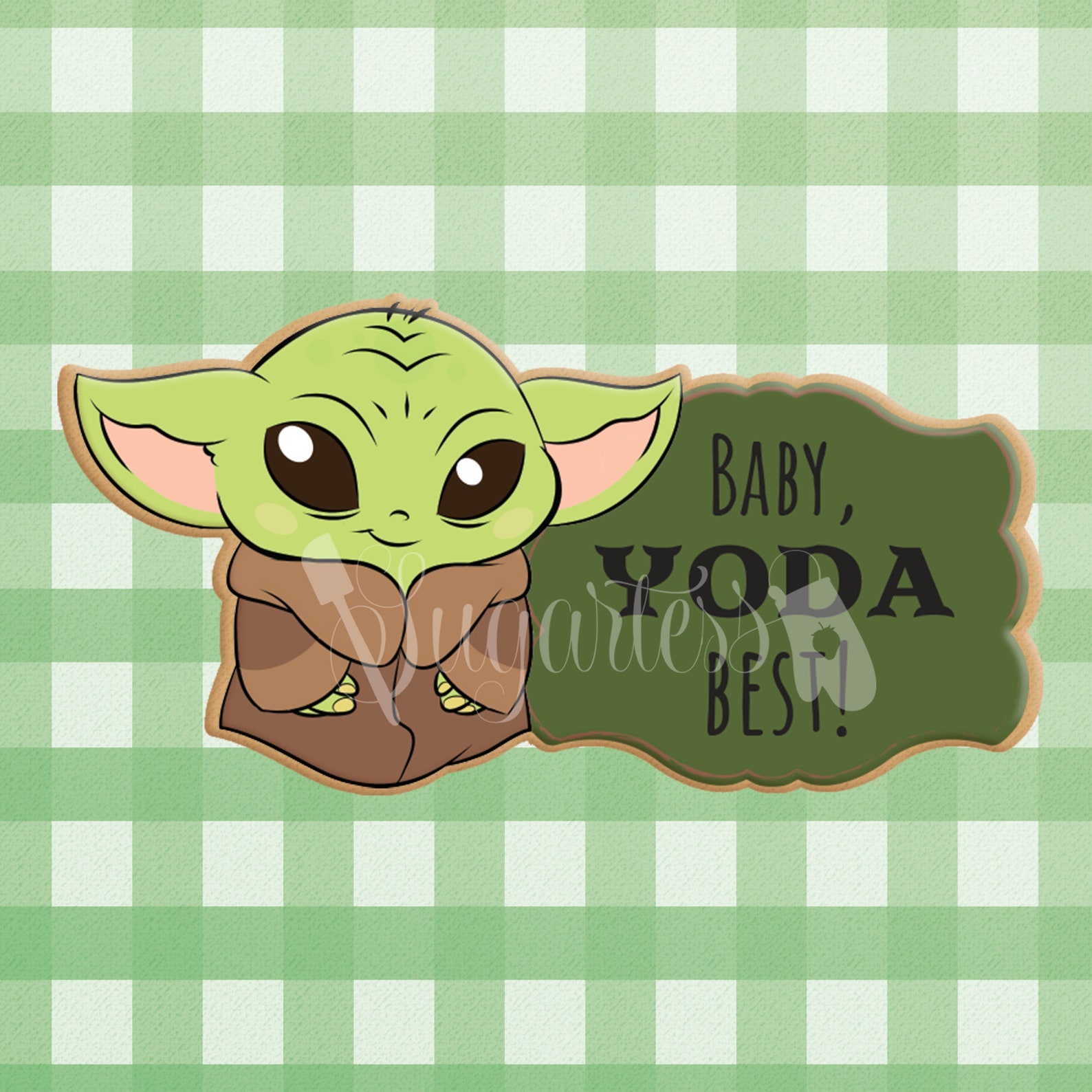 baby yoda cookie cutter baby yoda cookie cutter