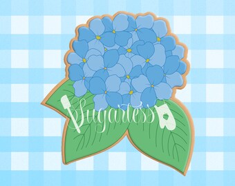 Hydrangea #5 Cookie Cutter