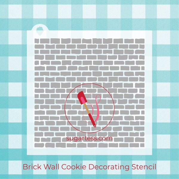 Brick Stencil Etsy
