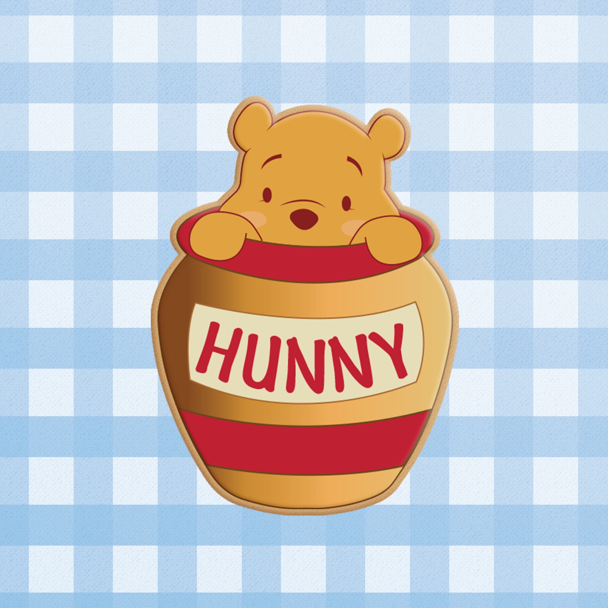 Peeking Pooh Etsy