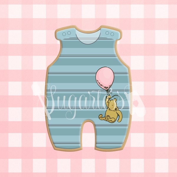 Baby Sleeveless Romper Onesie Pajamas Cookie Cutter