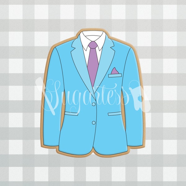 Blazer Suit Men Fashion Coat Jacket Cookie Cutter