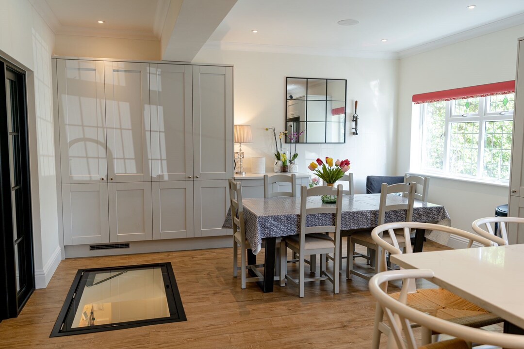 Hinged Glass Wine Cellar Door, Custom Floor Access, Basement Hatch