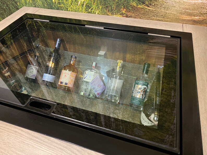 Hinged Glass Floor Wine Cellar Display Unit Wine Storage Trap Etsy