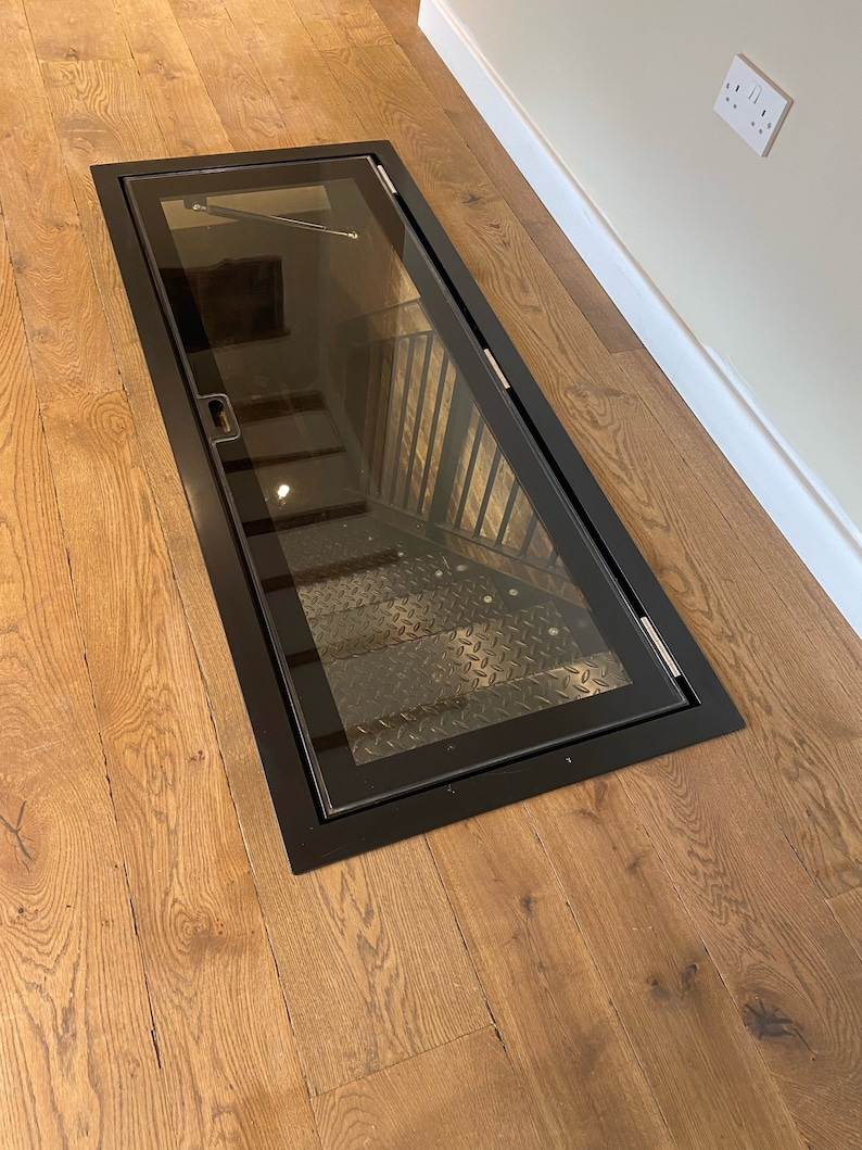 Hinged Glass Floor Wine Cellar Display Unit Wine Storage Trap Etsy