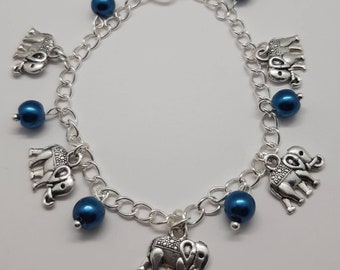 Elefant Charm Armband