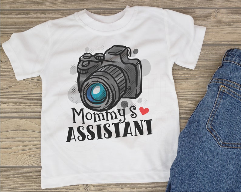 Gift for Girls Photography Camera Toddler T-Shirt Toddler Tee Keepsake Mommy/'s Assistant Photographer Gift for Boys