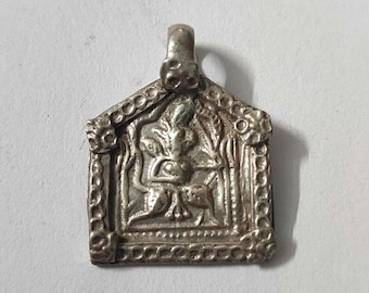 Handmade Silver Hindu Deity Veer Tejaji Maharaj Horse Pendant - Etsy