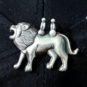 Handmade Pendant High Grade Silver Pendant King Lion Pendant Rajasthan Tribal Pendant Banjara Pendant Hammered Pendant Royal Symbole Pendant