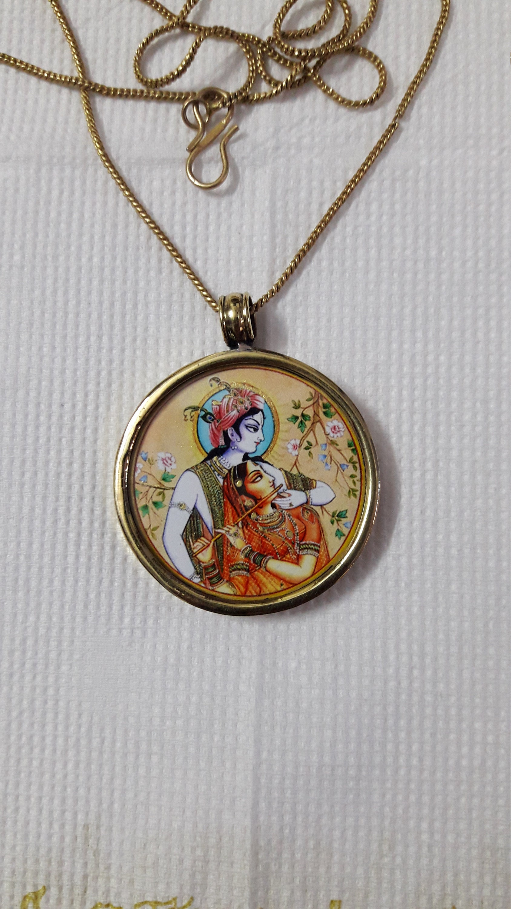 Hare Krishna Pendant