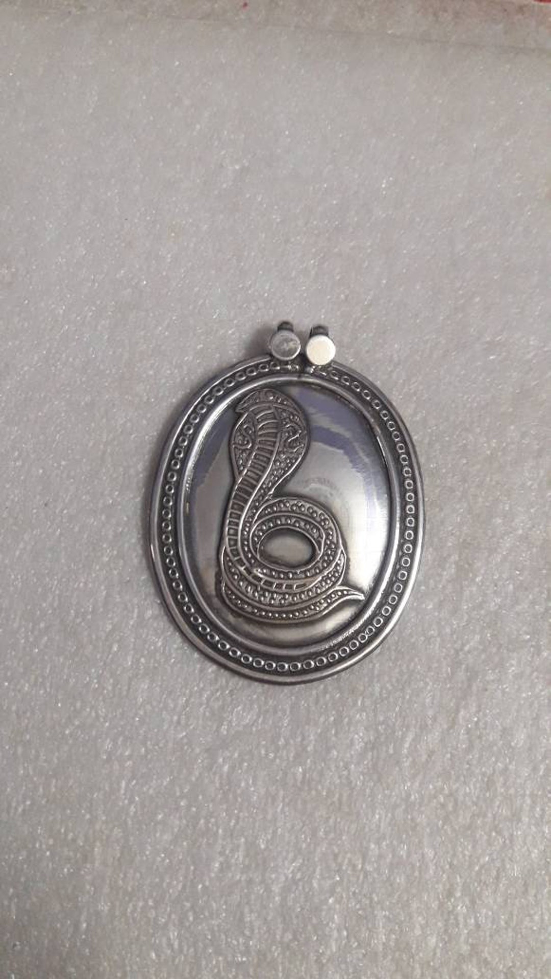 Exotic India Pendentif En Argent Sterling 925 Kali Maa Déesse