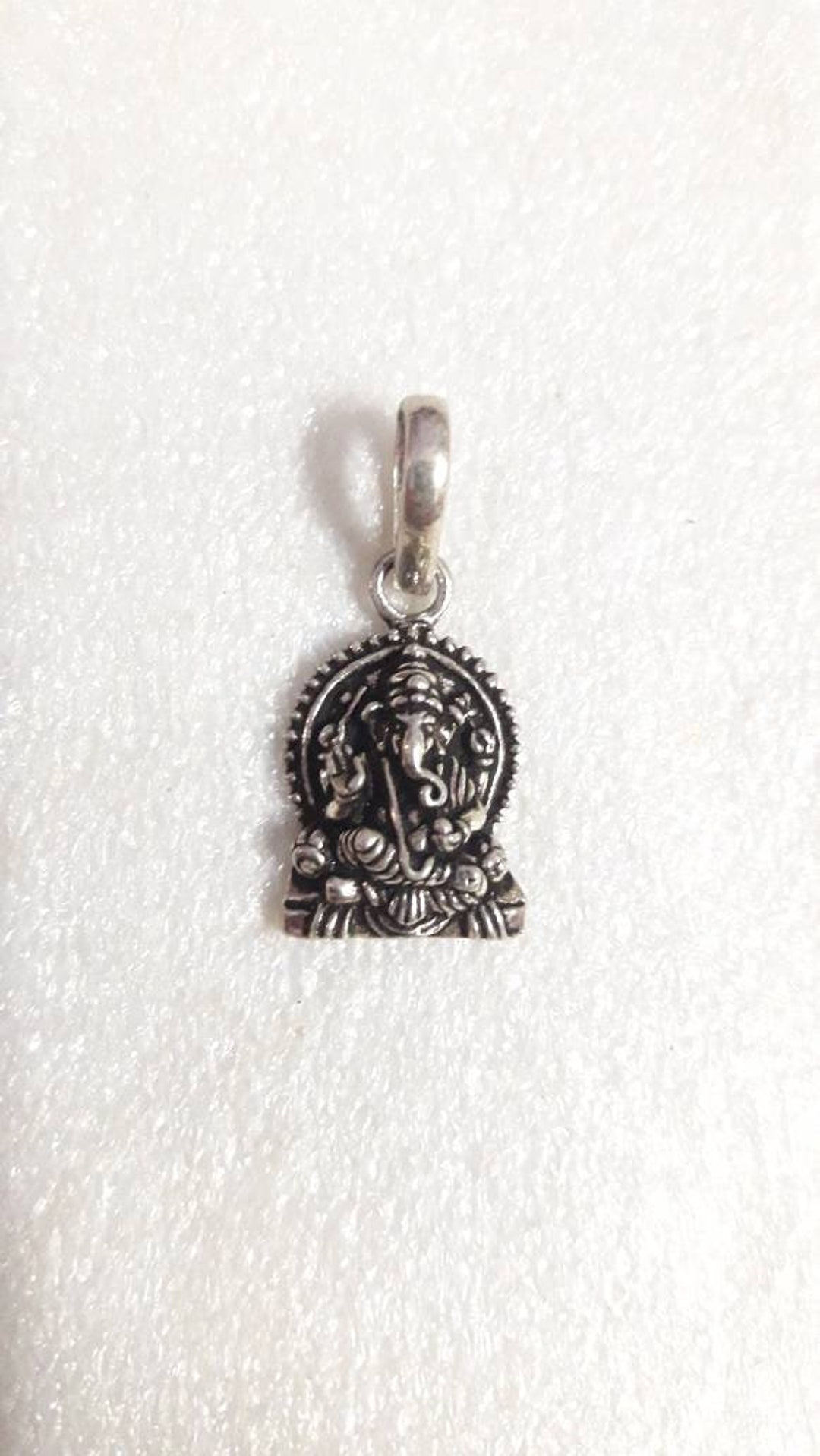 Handmade 92.5 Sterling Silver God of Sucsess Pendant Hindu God Etsy UK
