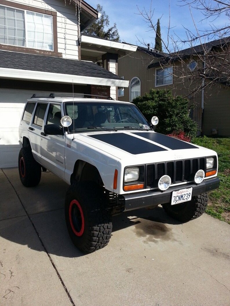 Jeep Cherokee Xj >> Jeep Cherokee Xj 1984 1996 Hood Blackout Jeep Cherokee Xj >> Jeep Cherokee Xj 1984 1996 Hood Blackout