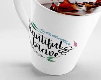 Feminist Latte Mug,She Persisted Mug, Feminist Mug, Female Empowerment Mug, Girl Power Cup, Gift for Her, Nasty Woman Mug