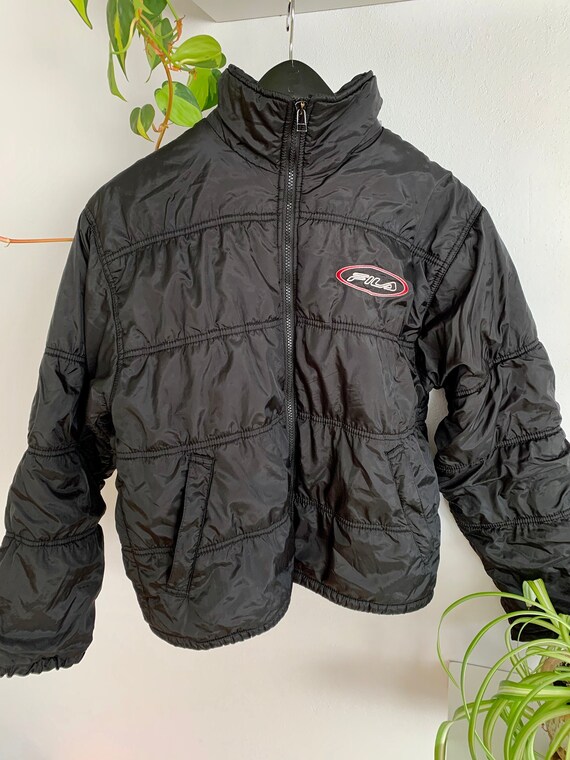 fila puffer jacket vintage