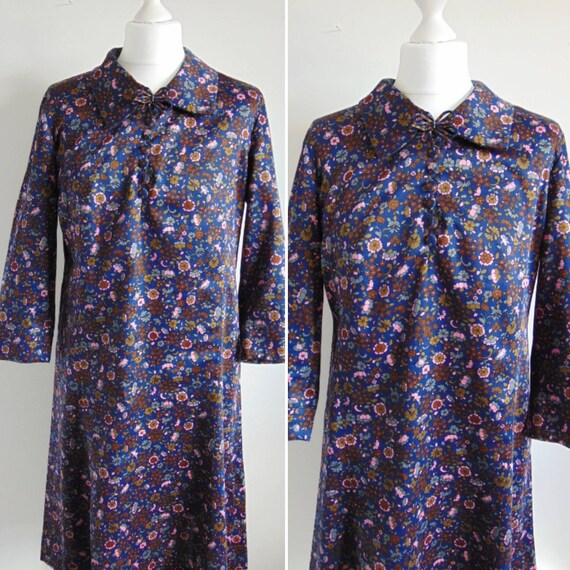 blue floral dress uk