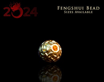 Fengshui 3D 24k Solid Gold Traditionelles Chinesisches Neujahr 2021 für Reichtum und Wohlstand