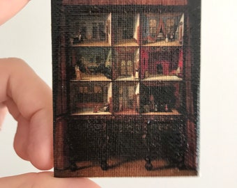 1/12 scale canvas reproduction of Doll’s House of Petronella Oortman by Jacob Appel (1710)