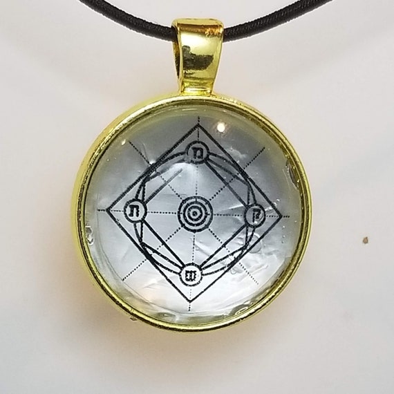 Transmutation Circle Pendant | Etsy New 