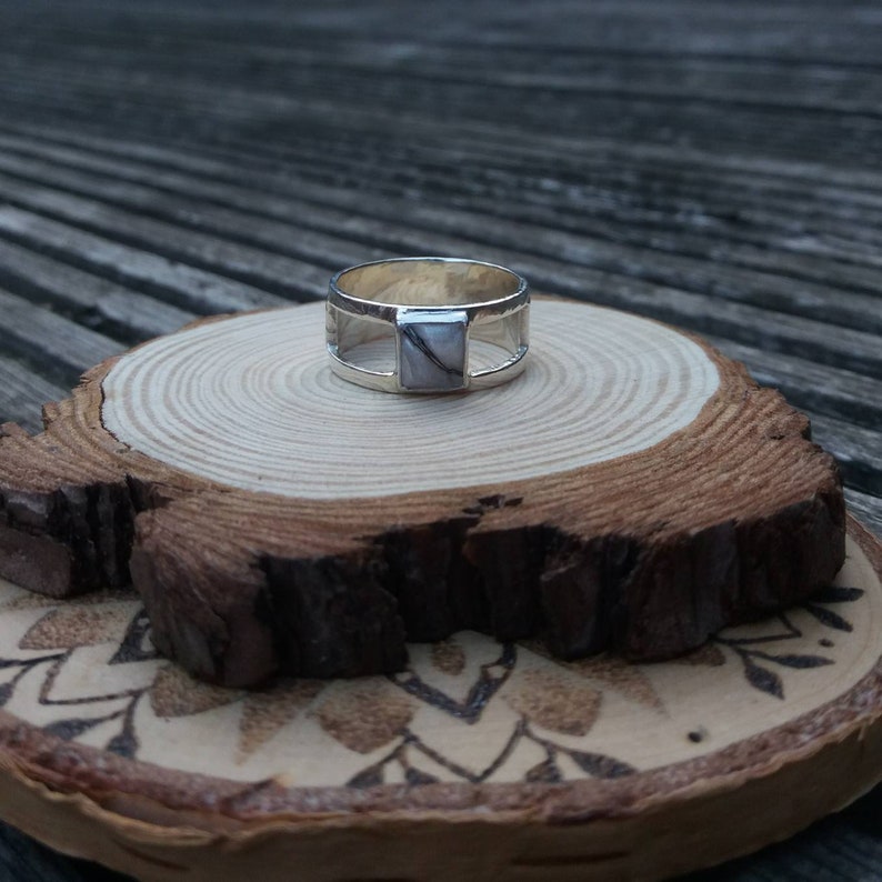 Mens Pet Cremation Ashes Ring Mens Lock Of Hair Ring Mens Pet Etsy