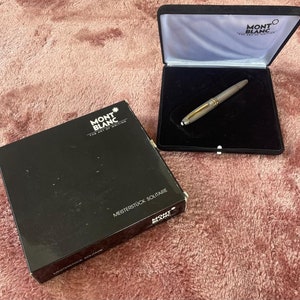 Montblanc Meisterstuck solitaire 1466 fountain pen