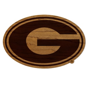 University of Georgia Athletic G Magnet - Crafted from Cherry or Maple Wood - Georgia Bulldogs