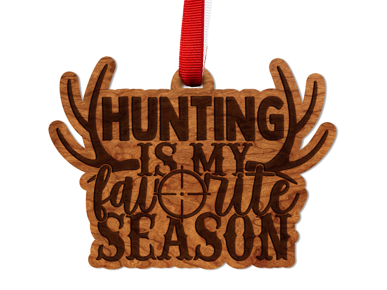 Deer Hunting Ornament Hunting Is My Favorite Season | Etsy