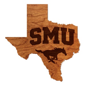 Southern Methodist Mustangs Ornament –Crafted from Cherry and Maple Wood– Click to see Multiple Designs Available– SMU Southern Methodist Mustangs Ornament –Crafted from Cherry and Maple Wood– Click to see Multiple Designs Available– SMU