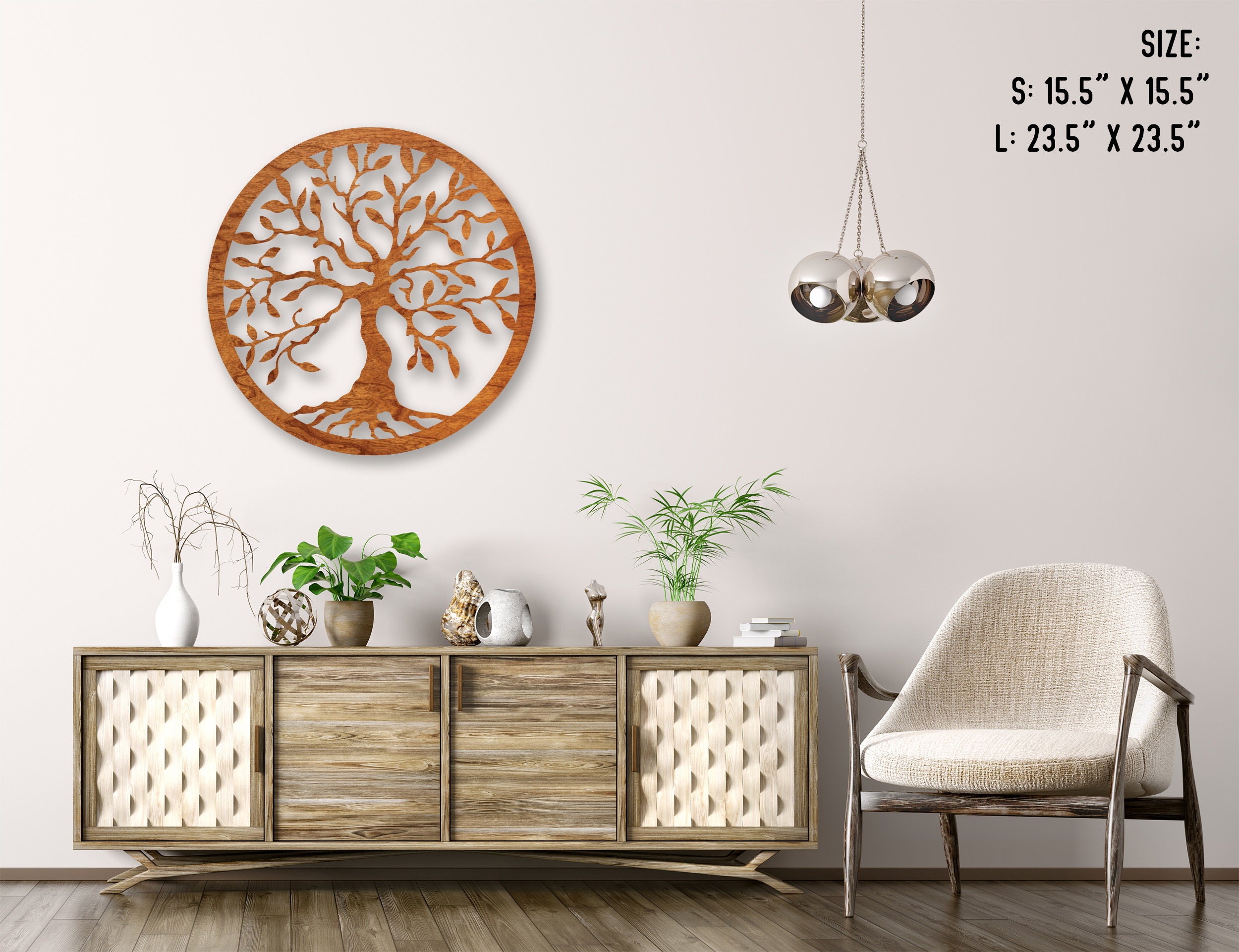 Tree of Life Wall Hanging Crafted from Cherry or Maple Etsy