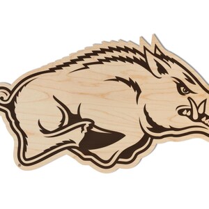 University of Arkansas Razorback Cutout Wall Hanging – Crafted From ...